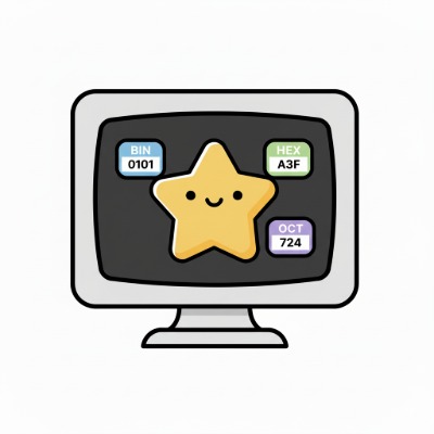 Binary/Hex/Octal Converter preview