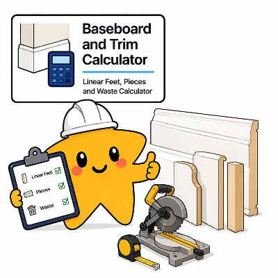 Baseboard and Trim Calculator