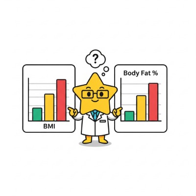 BMI vs Body Fat % calculator preview
