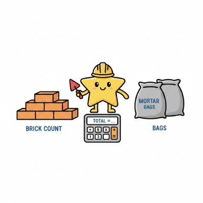 Brick and Mortar Calculator