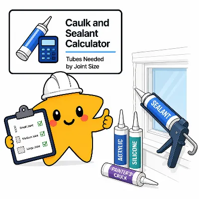 Caulk and Sealant Calculator