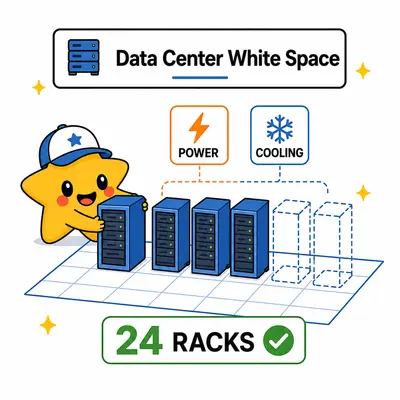 Data center white space capacity planner preview