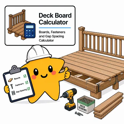 Deck Board Calculator