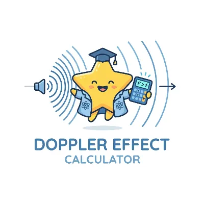 Science Doppler effect calculator showing source observer speeds and observed frequency