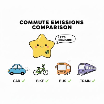 Commute Emissions Comparison preview