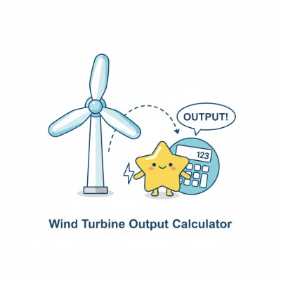 Wind Turbine Output Calculator preview