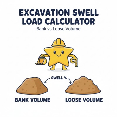 Excavation Swell Load Calculator