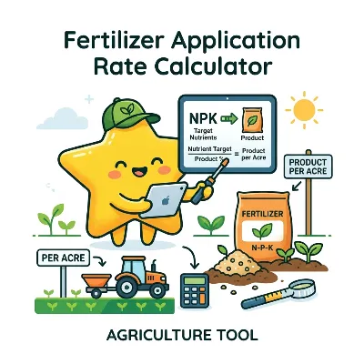 Fertilizer Application Rate Calculator preview
