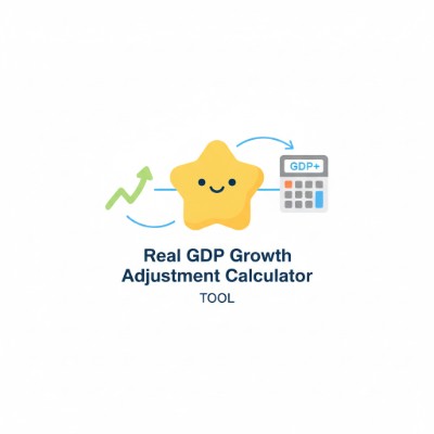 Real GDP Growth Adjustment Calculator preview