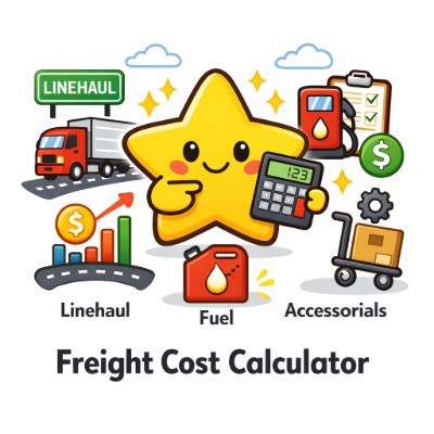 Freight Cost Calculator for transport planning
