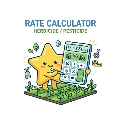 Herbicide / Pesticide Rate Calculator preview