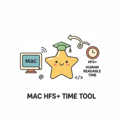 Mac HFS+ Timestamp Converter preview