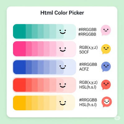 HTML Color Picker preview