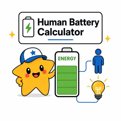 Human silhouette beside a glowing battery, food bowl, phone and light bulb