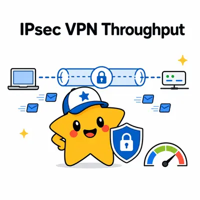 IPsec VPN throughput calculator preview