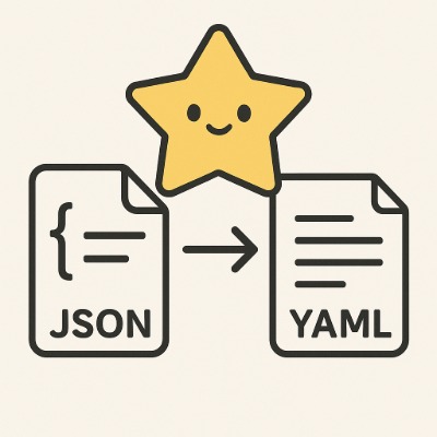 JSON to YAML Converter preview