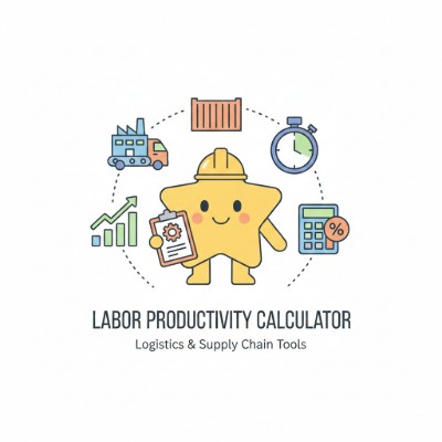 Labor Productivity Calculator for units per hour and cost per unit