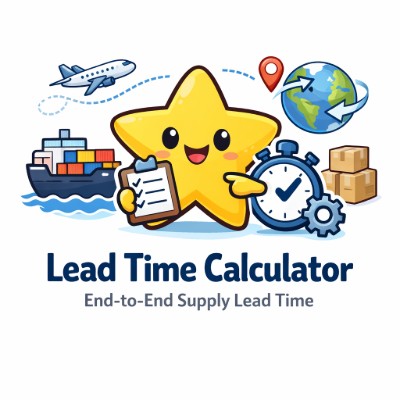 Lead Time Calculator for end-to-end supply chain timing