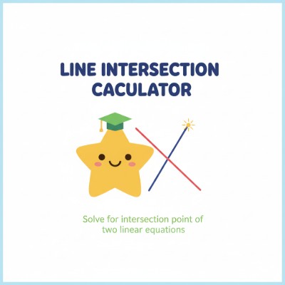 Line Intersection Calculator preview