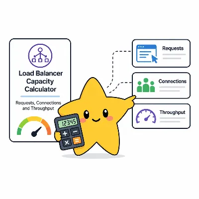 Load balancer capacity calculator preview