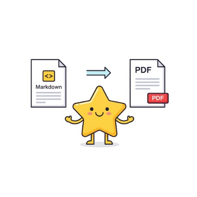 Markdown to PDF preview