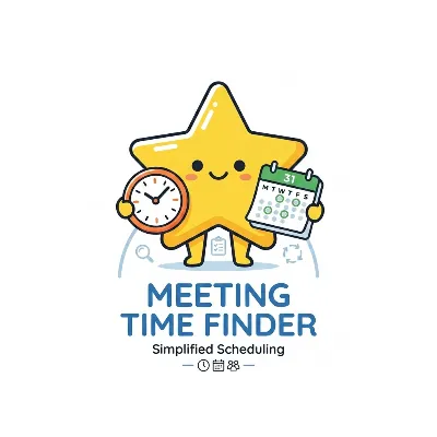 Meeting time finder ranking overlap windows across multiple time zones