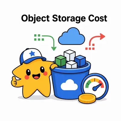 Object storage cost calculator preview