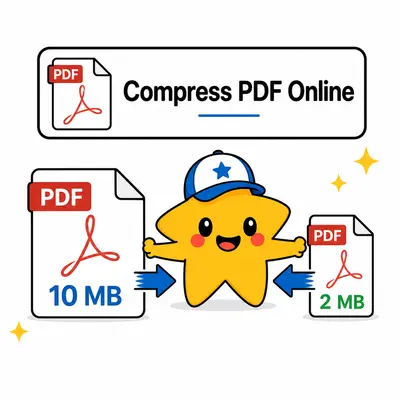 PDF compressor tool – shrink PDF file size client-side