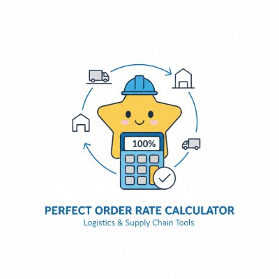 Perfect Order Rate Calculator for on-time, complete, and damage-free performance