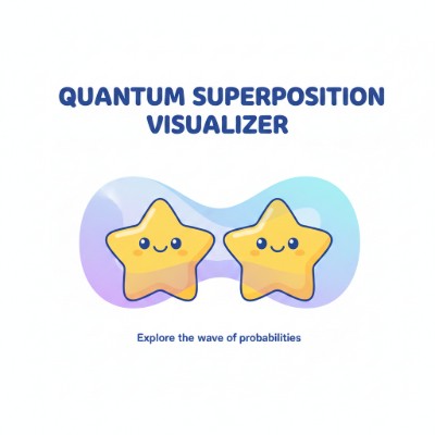 Bloch sphere visualizer showing a qubit arrow and probabilities