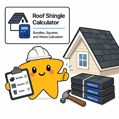 Roof Shingle Calculator