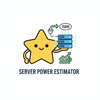 Server power consumption estimator preview