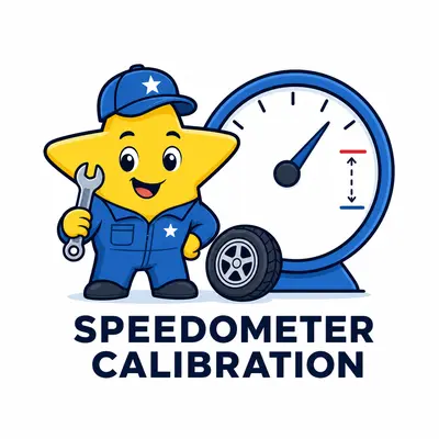 Speedometer calibration calculator for tire size and axle ratio changes