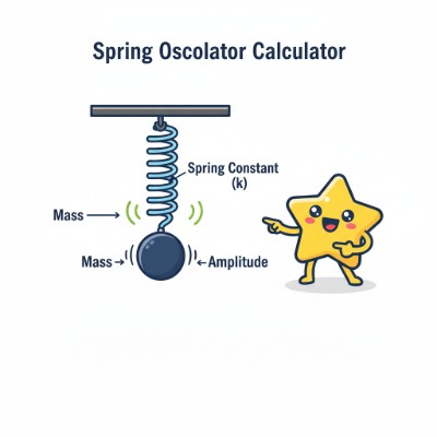 Spring Oscillator (Hooke’s Law & SHM) preview