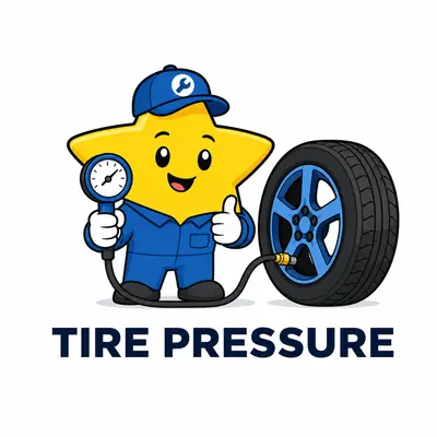 Tire pressure calculator for load and temperature adjustments