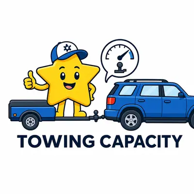 Towing capacity calculator for trailer weight, payload, and tongue weight
