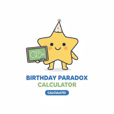 Birthday Paradox Calculator preview