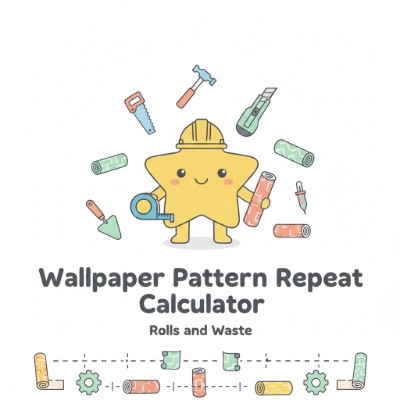 Wallpaper Pattern Repeat Calculator