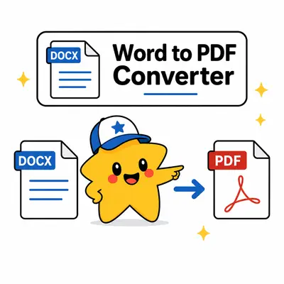 Word to PDF converter – convert a DOCX document to searchable PDF in the browser